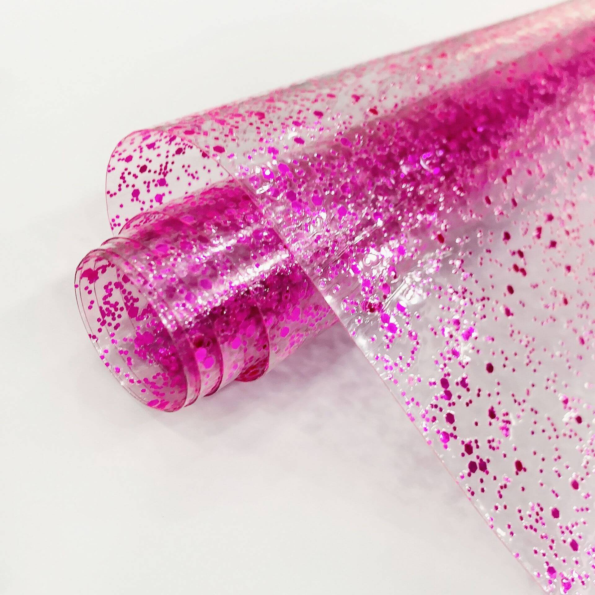 Sequin Sheer PVC PVC Fabric Wholesale Supplier 6